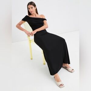 Marcella NYC Manon Sustainable European Jersey Maxi Dress Size Medium